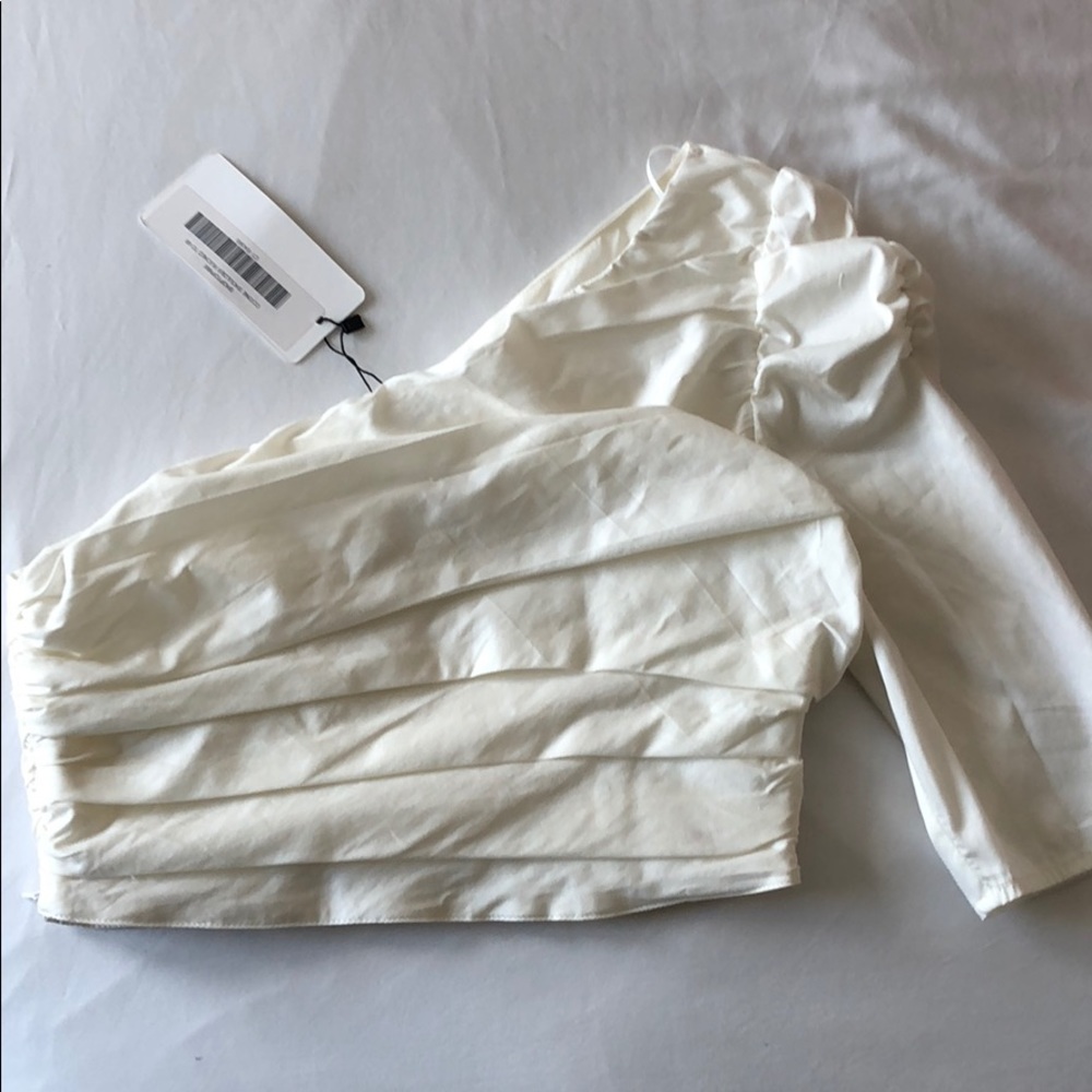 One shoulder ruched to 68